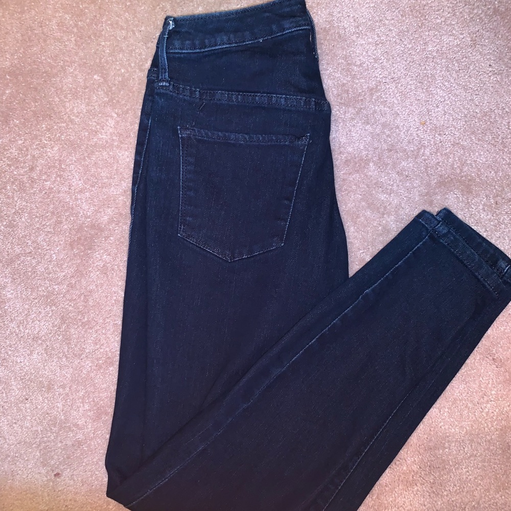 Mossimo (Target Brand) High Rise Jeggings Dark